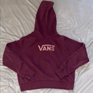 Vans cropped hoodie